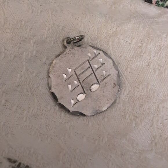 Vintage 70s Comedy Tragedy Drama sterling silver‎ pendant/charm lot - Picture 8 of 15